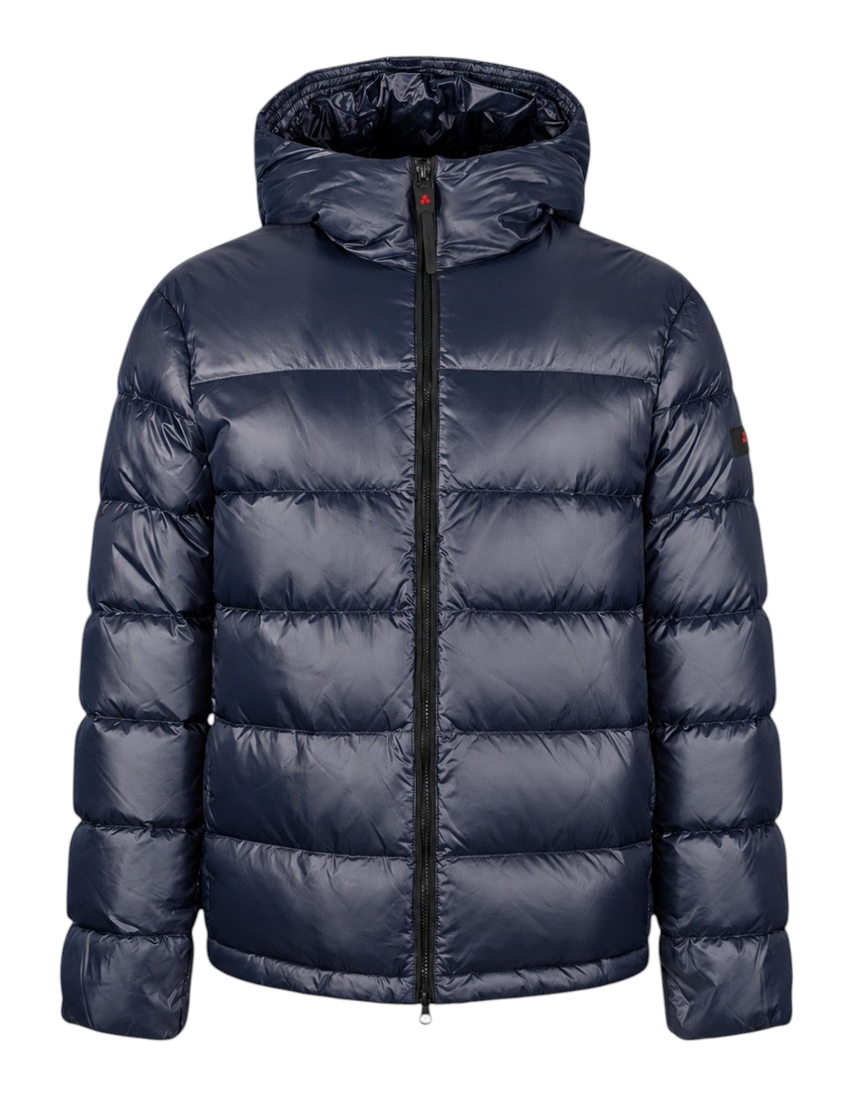 Peuterey Honova LKS GRS Linear 05 blu grafite - piumino uomo con cappuccio vista frontale