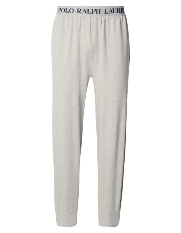 Polo Ralph Lauren Pantalone Jogger In Felpa Leggera Con Elastico Logato Grigio – dettaglio prodotto 6 – Master SKU RLU_714962529012_GRIGIO