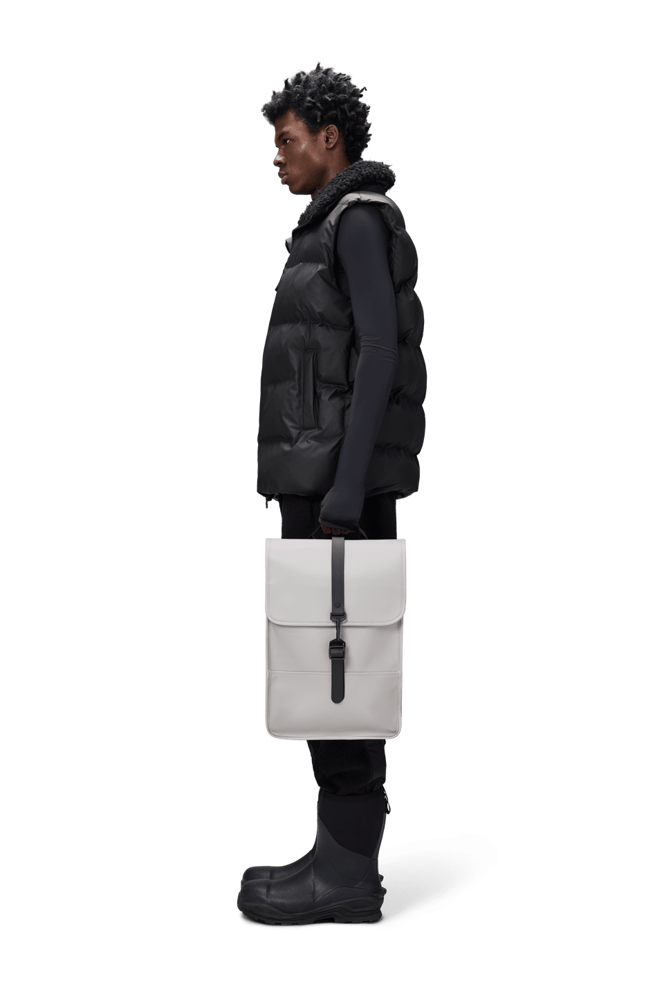 Rains Backpack Mini W3 Nimbus – vista principale – Master SKU RNS_13020_NIMBUS