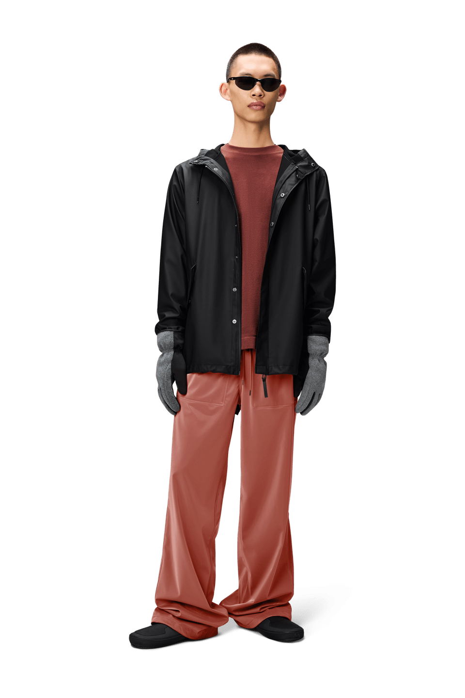 Rains Fishtail Jacket Black – dettaglio prodotto 2 – Master SKU RNS_18010_BLACK