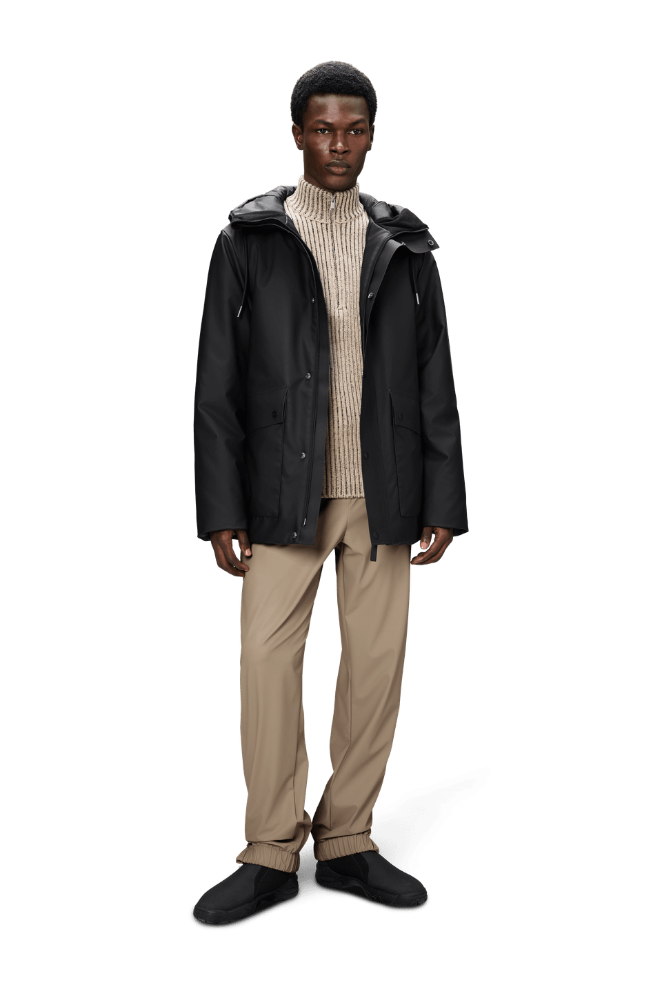 Rains Parka Black – dettaglio prodotto 3 – Master SKU RNS_21450_BLACK