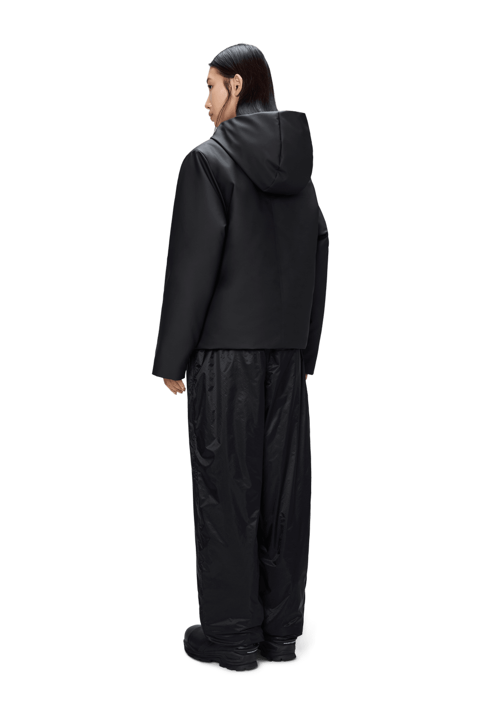 Rains Short W Parka Black – dettaglio prodotto 4 – Master SKU RNS_21490_BLACK