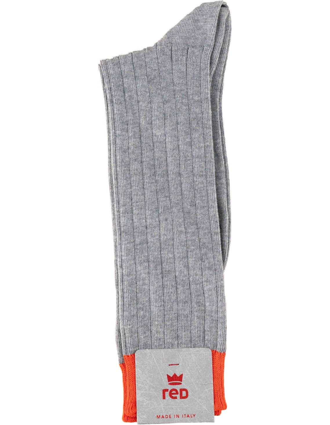 Red Sox Calza Uomo Crew Costa Caldo Cotone Ardesia, Red – vista principale – Master SKU RSX_64A26G_V0060_-_ARDESIA