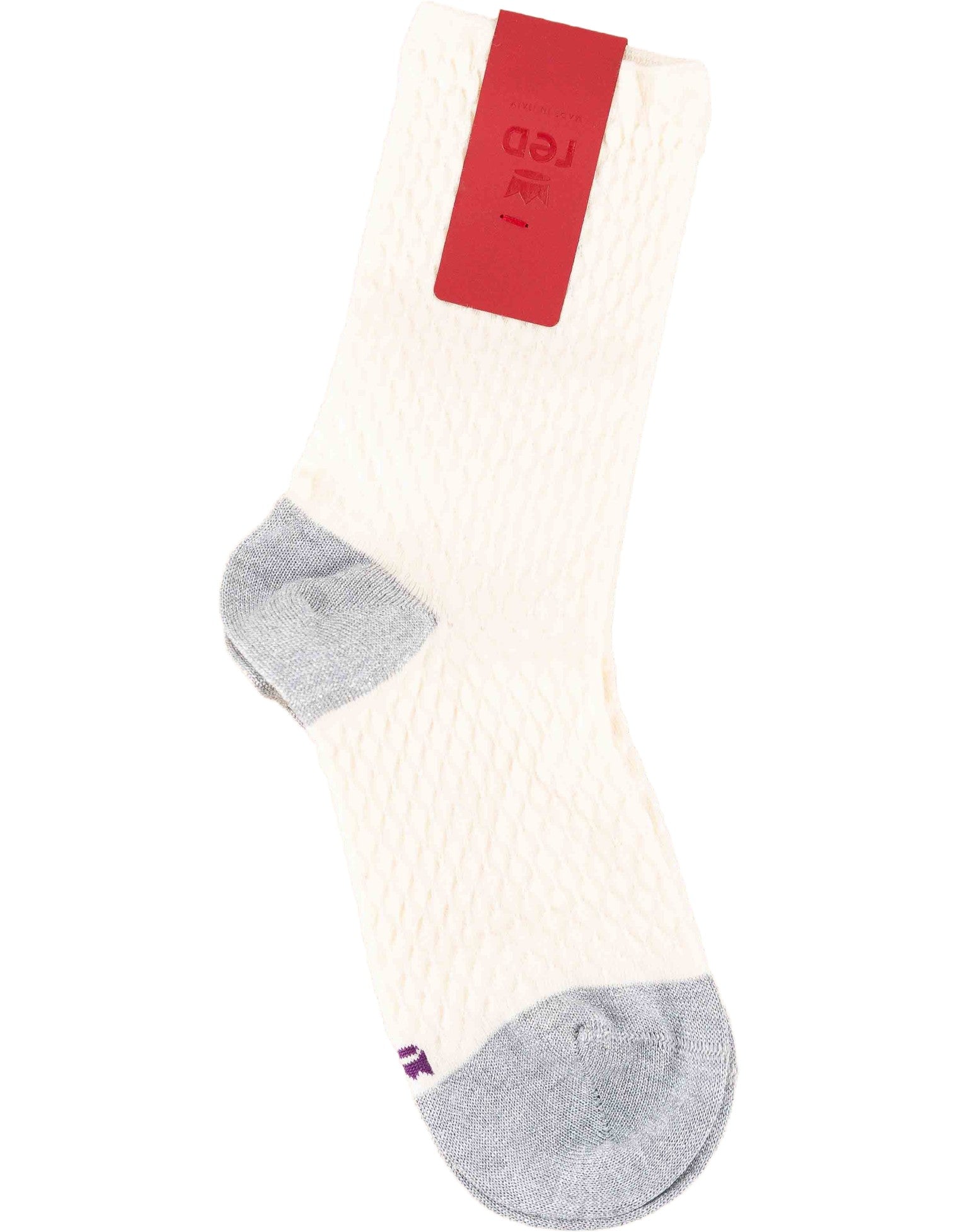 Red Sox Kit Calze Donna Tartan + Goffrato Latte – dettaglio prodotto 3 – Master SKU RSX_67167G2_903D6_-_ASSLATTE