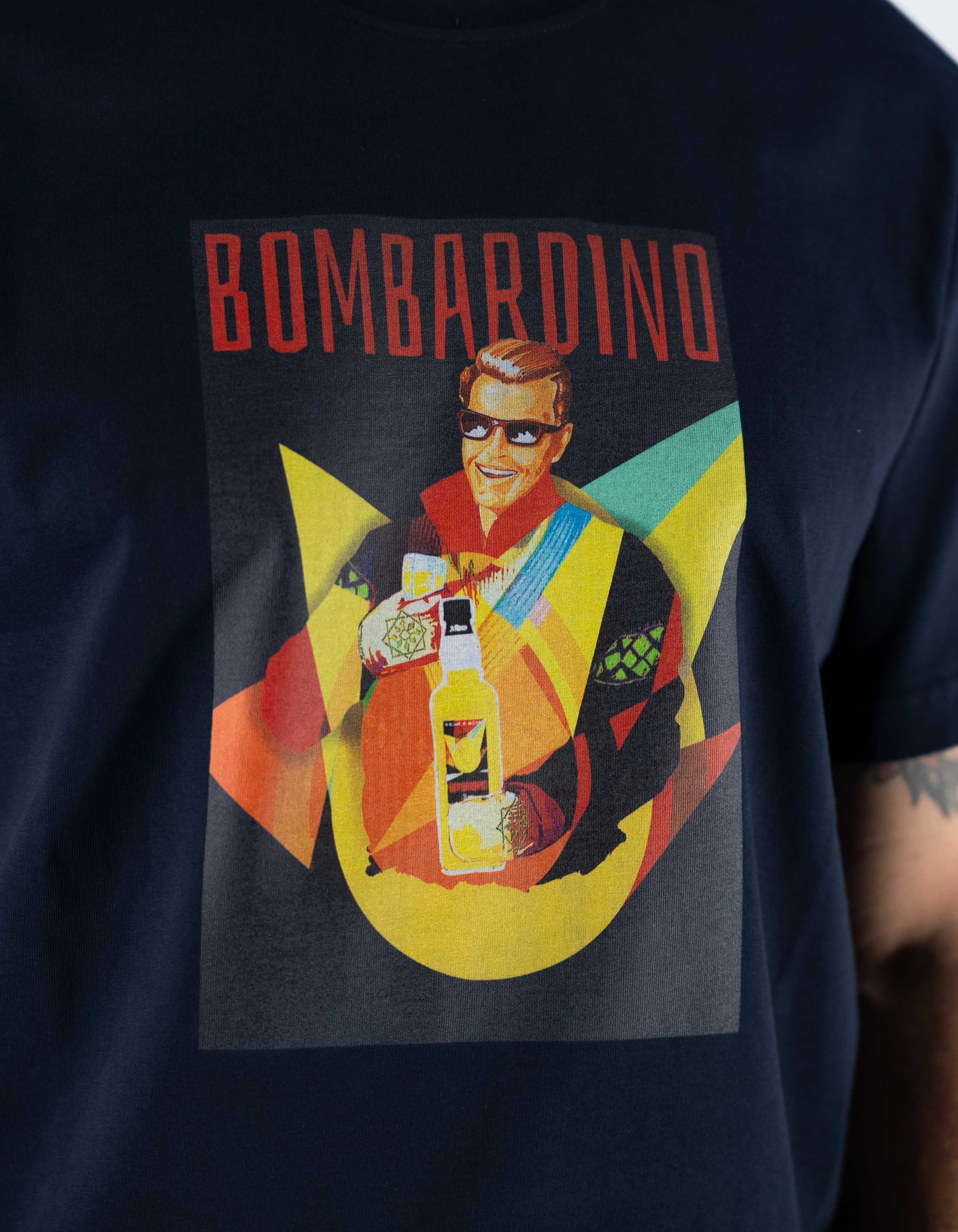 Red Sox T-shirt Uomo Bombardino Blu – vista principale – Master SKU RSX_RF20067_V0058_-_BLU