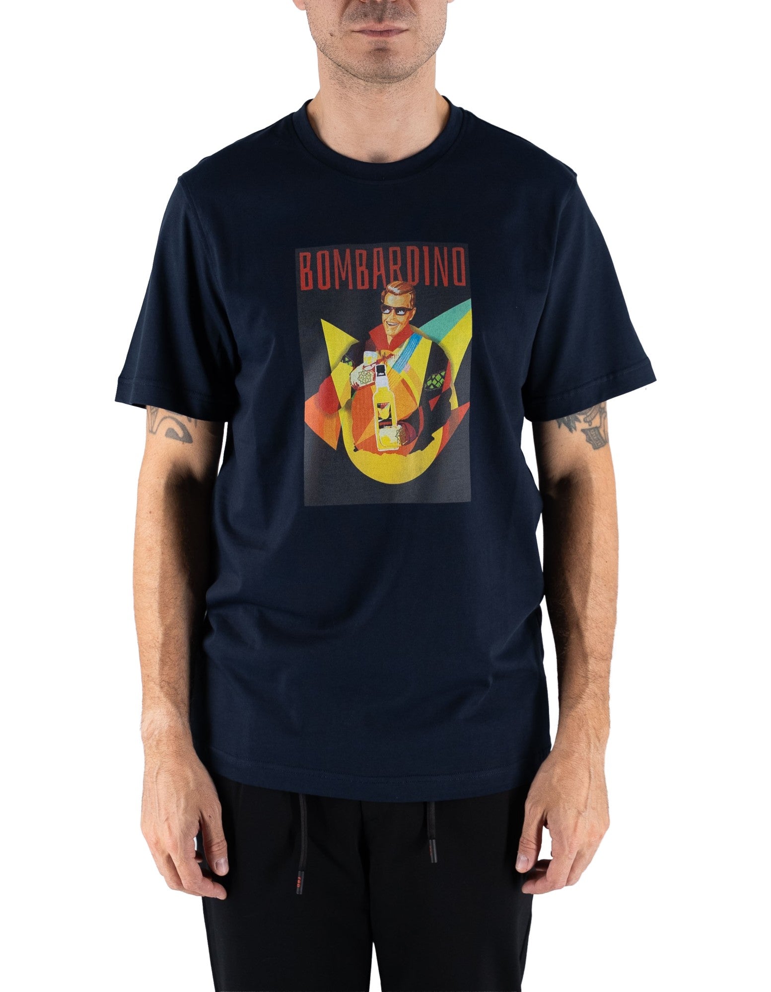 Red Sox T-shirt Uomo Bombardino Blu – dettaglio prodotto 4 – Master SKU RSX_RF20067_V0058_-_BLU