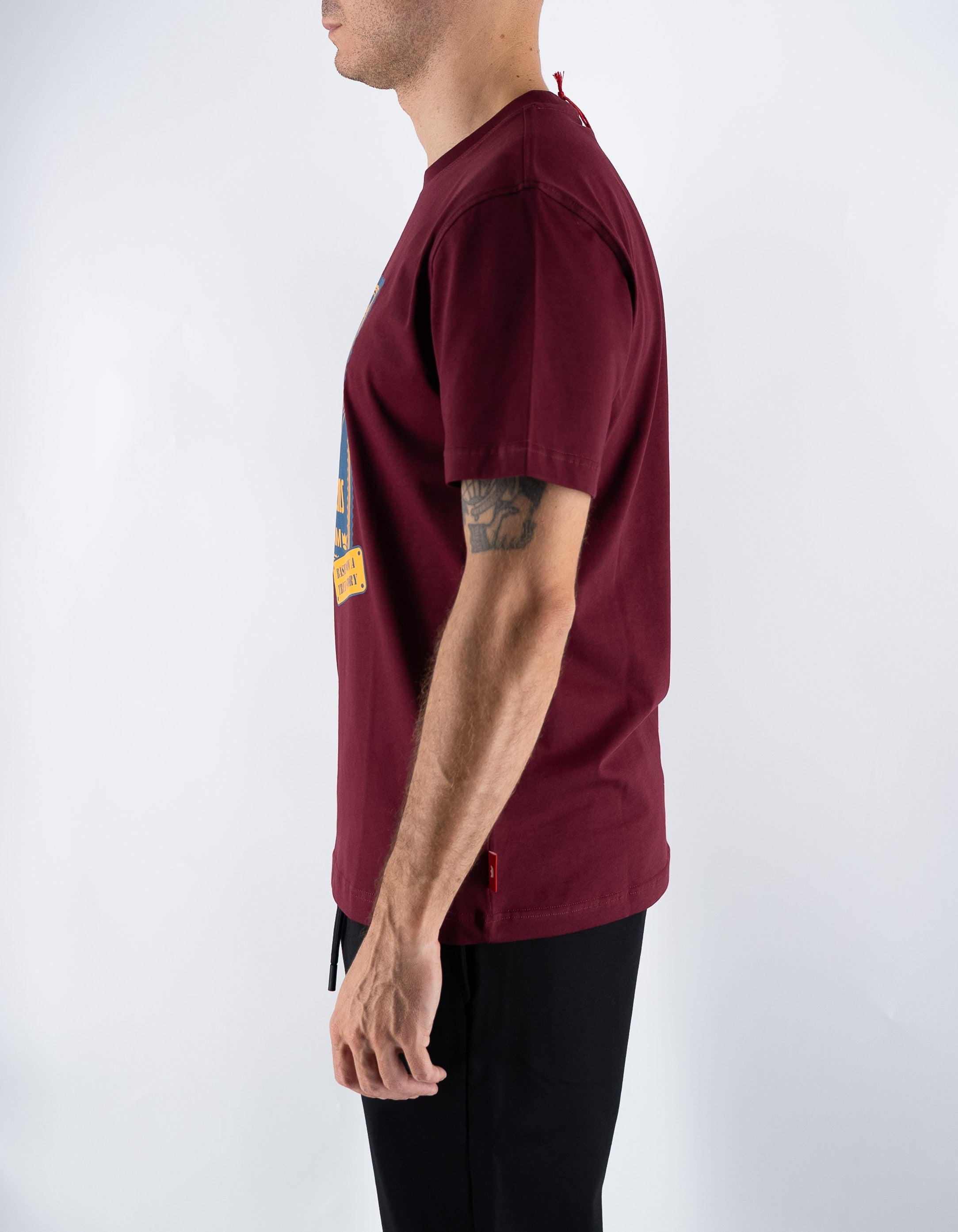 Red Sox T-shirt Uomo Nothing Good Bordeaux – dettaglio prodotto 4 – Master SKU RSX_RF20068_V0042_-_BORDEAUX