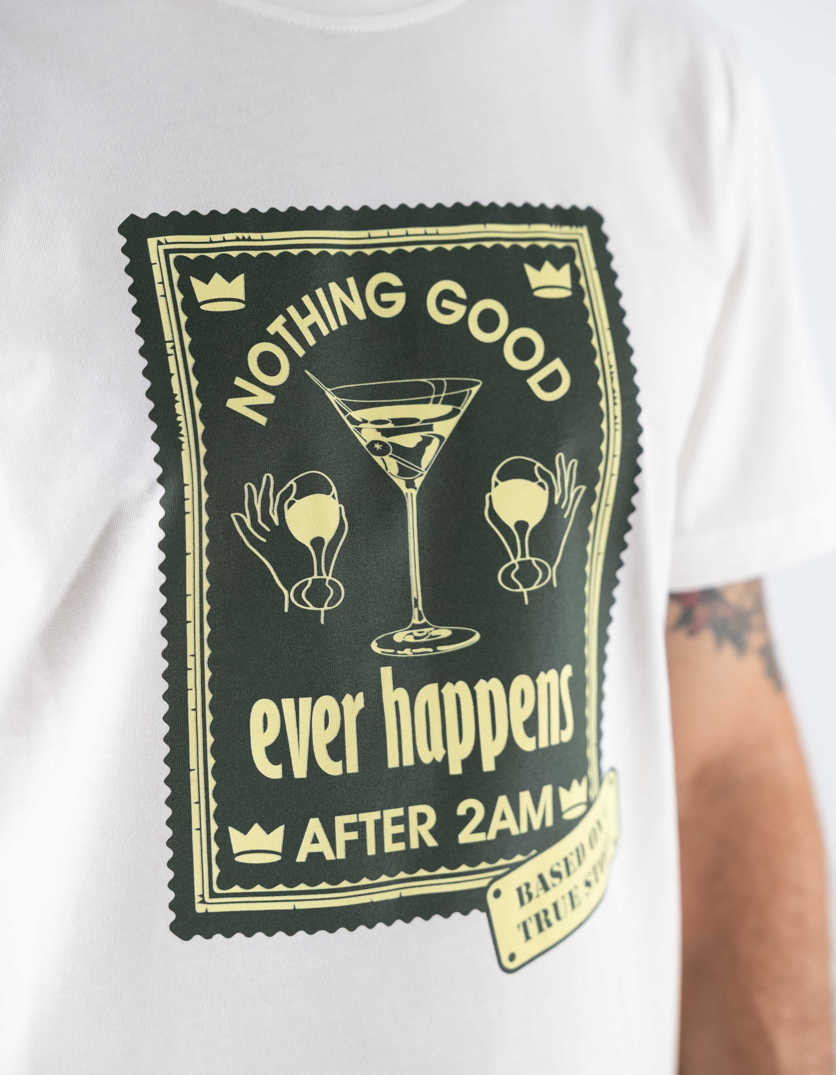 Red Sox T-shirt Uomo Nothing Good Off-white – vista principale – Master SKU RSX_RF20068_V5235_-_OFF-WHITE