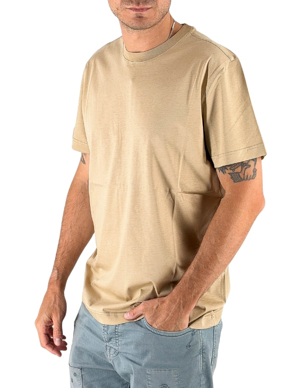 Red Sox T-shirt Uomo Unito Beige – vista principale – Master SKU RSX_RF20074_V2066_BEIGE