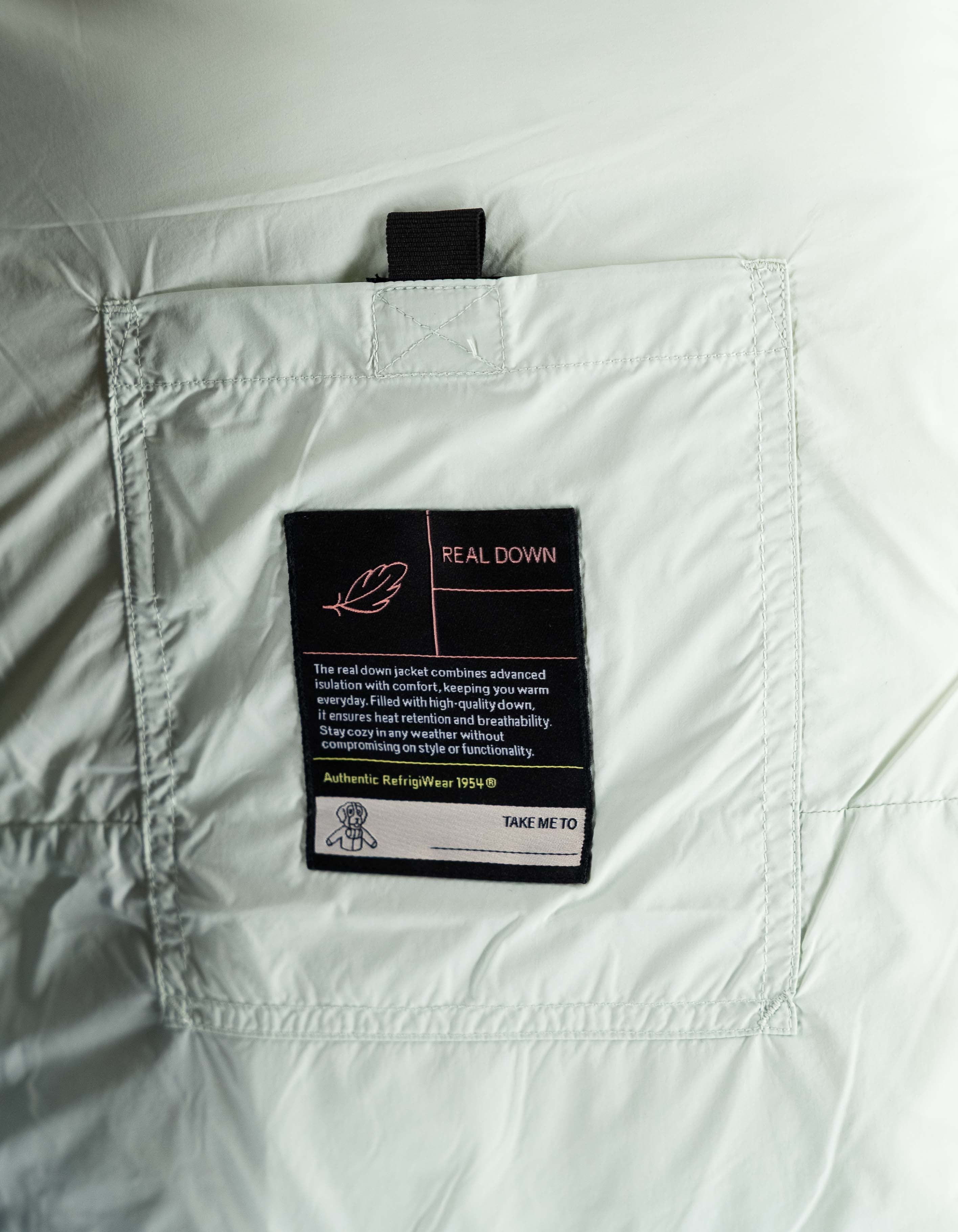 Refrigiwear Braffy Jacket Green Lily – dettaglio prodotto 2 – Master SKU RFR_W53800_NY2303_E06107
