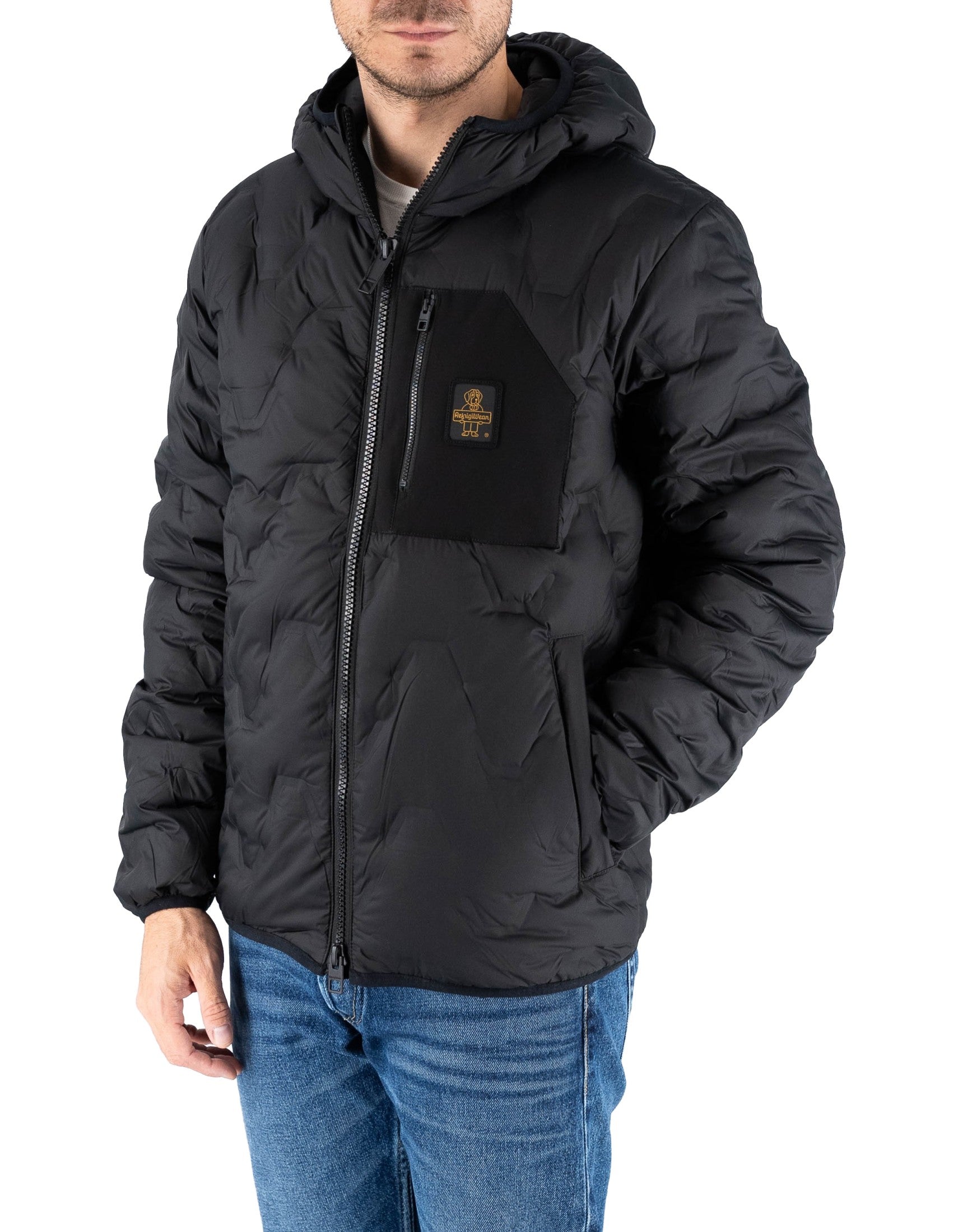 Refrigiwear Graphite Jacket Black – vista principale – Master SKU RFR_G88800_PL0555_G06000