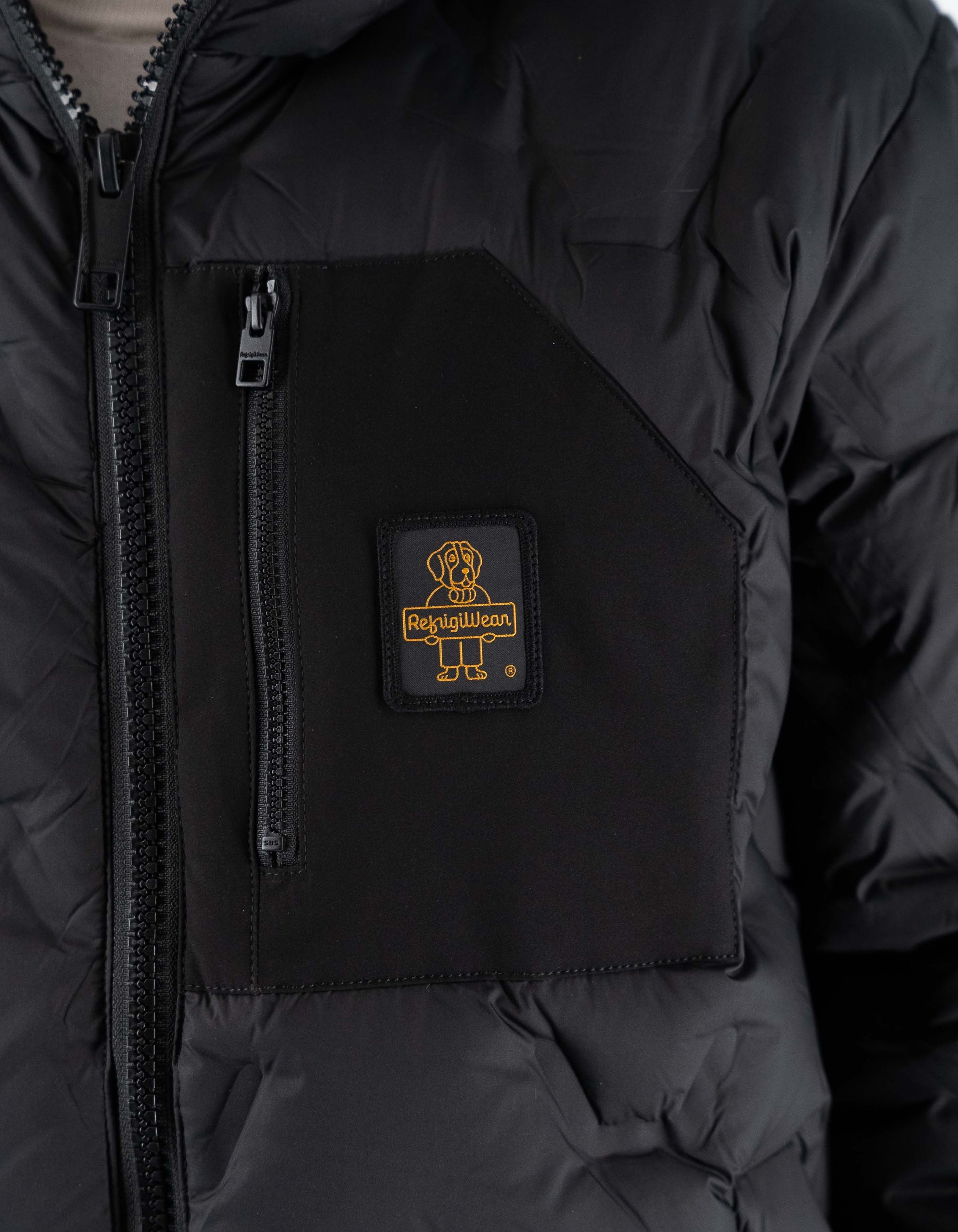 Refrigiwear Graphite Jacket Black – dettaglio prodotto 2 – Master SKU RFR_G88800_PL0555_G06000
