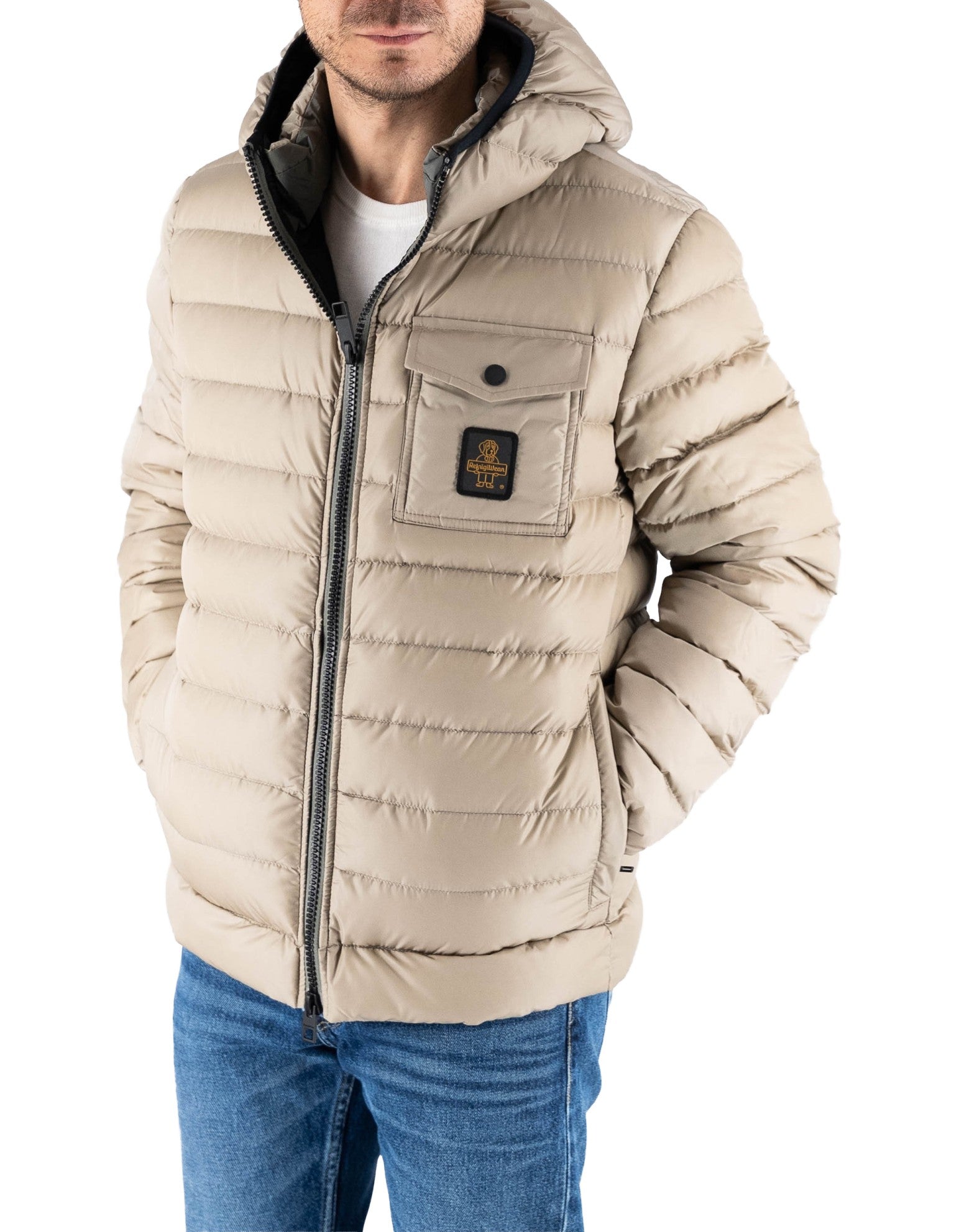 Refrigiwear Hunter Jacket Plaza Taupe – vista principale – Master SKU RFR_G92708_NY0185_A00140