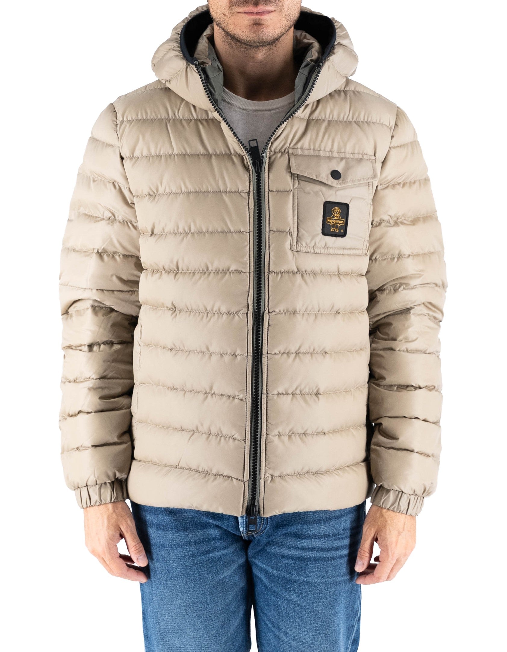 Refrigiwear Hunter Jacket Plaza Taupe – dettaglio prodotto 2 – Master SKU RFR_G92708_NY0185_A00140