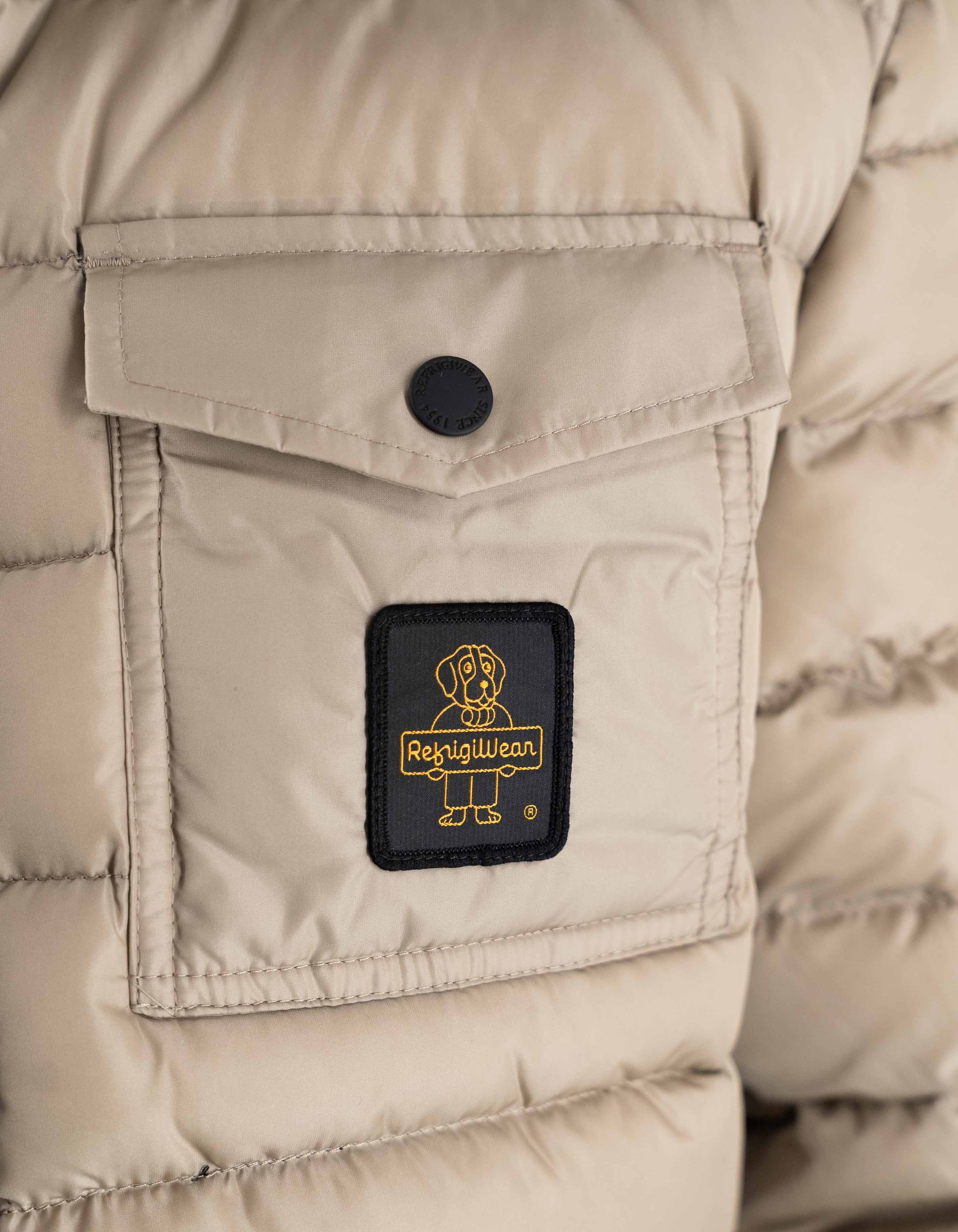 Refrigiwear Hunter Jacket Plaza Taupe – dettaglio prodotto 5 – Master SKU RFR_G92708_NY0185_A00140