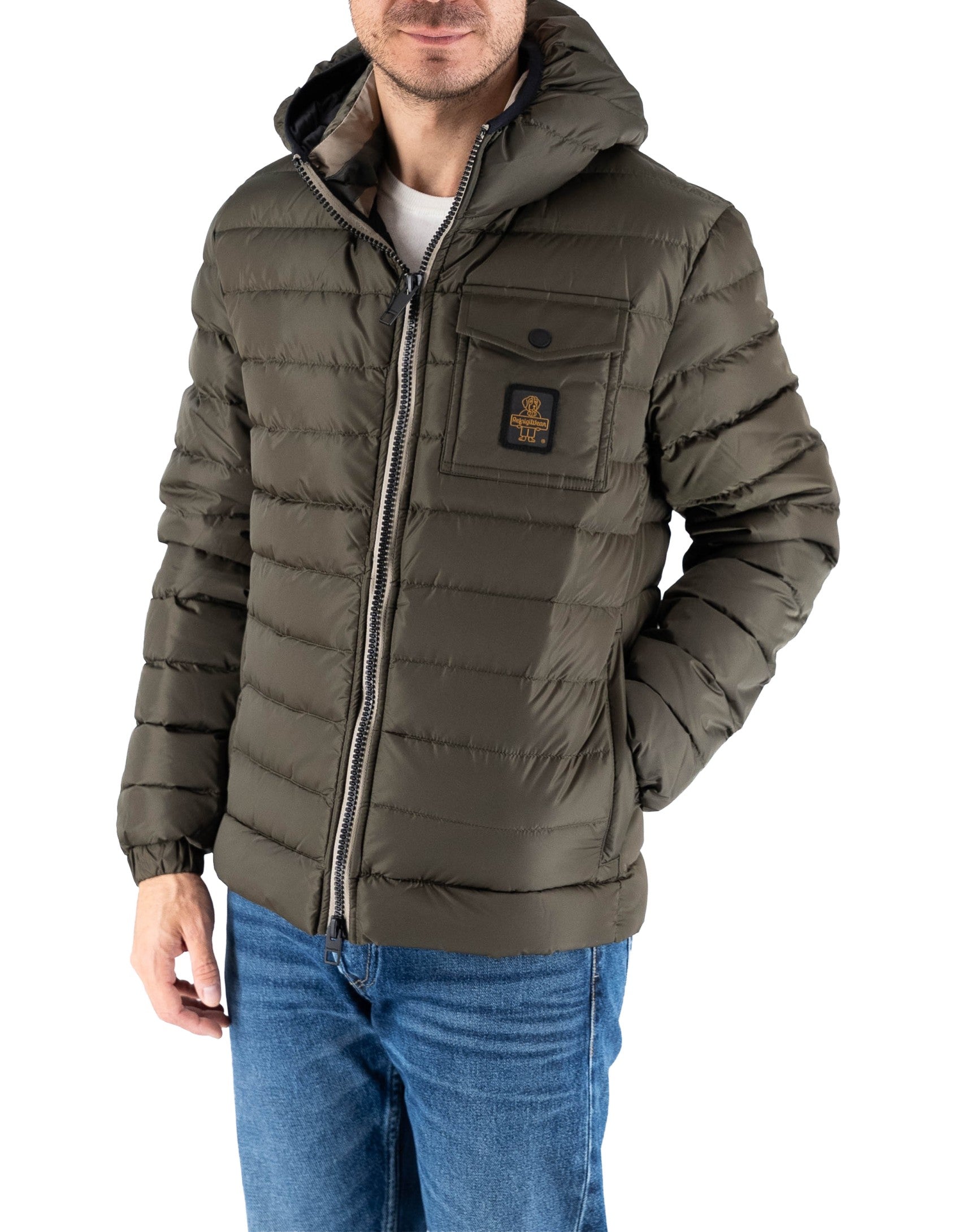 Refrigiwear Hunter Jacket Sea Turtle – vista principale – Master SKU RFR_G92708_NY0185_E04010