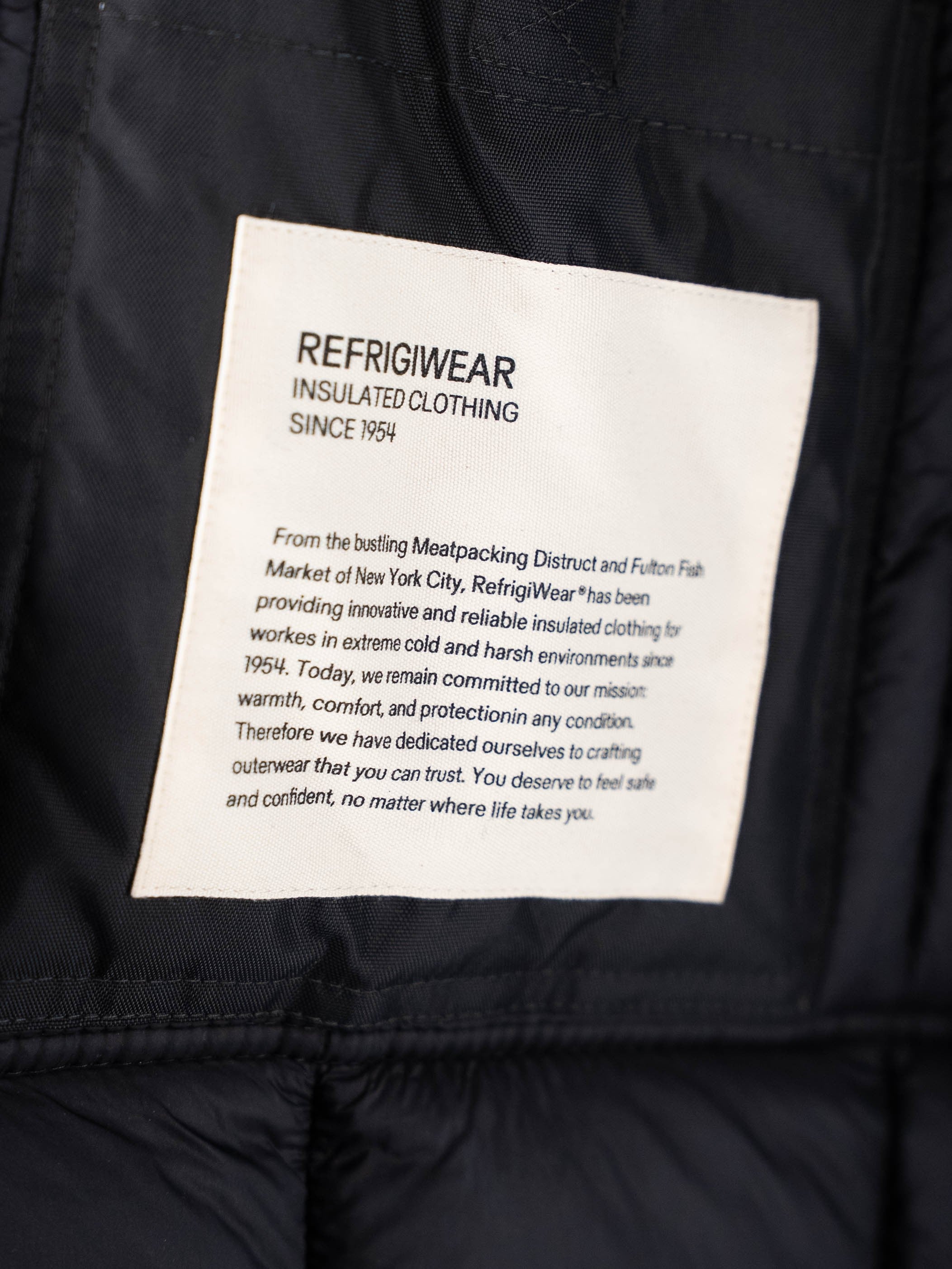 Refrigiwear Parka Uomo RefrigiWear® Original – Imbottitura Primaloft® 170gr – dettaglio prodotto 4 – Master SKU RFR_G81500_NY9136_G06000
