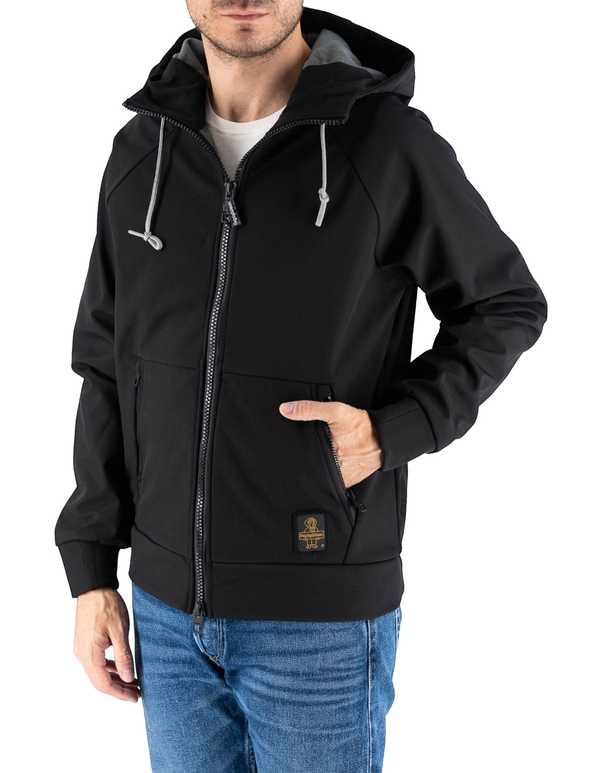 RefrigiWear Speed Jacket Black uomo – giacca tecnica in soft shell