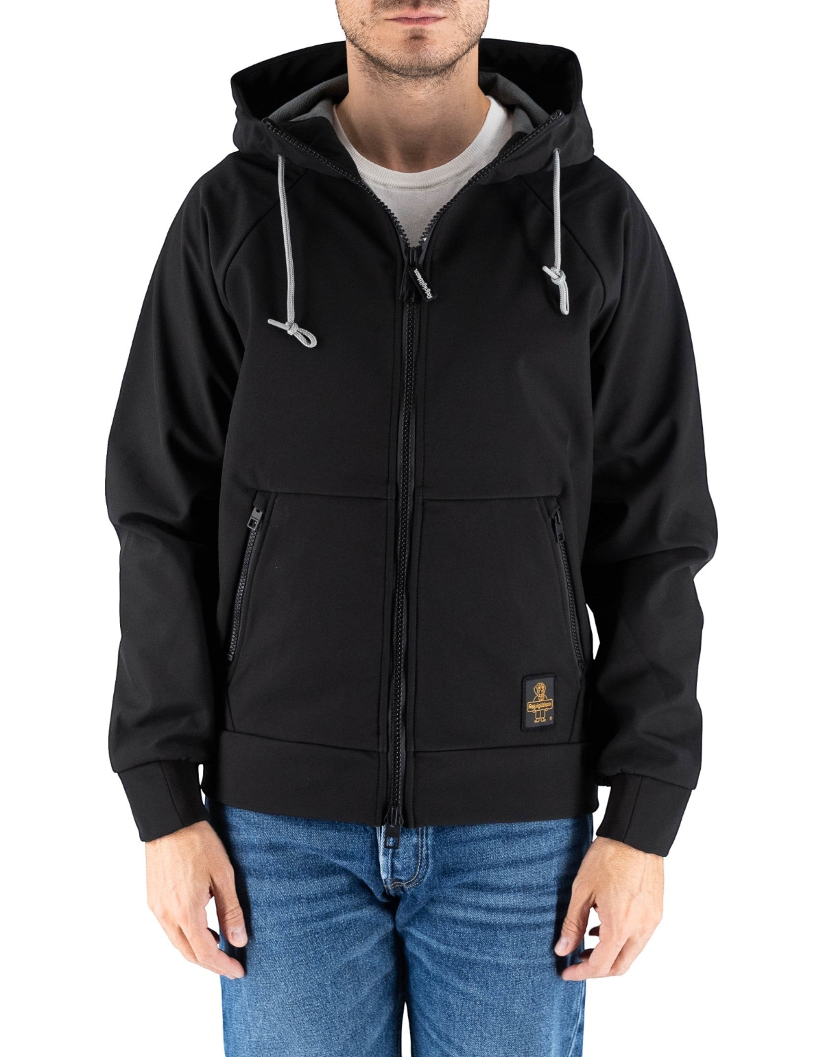RefrigiWear Speed Jacket Black – giacca uomo nera in soft shell