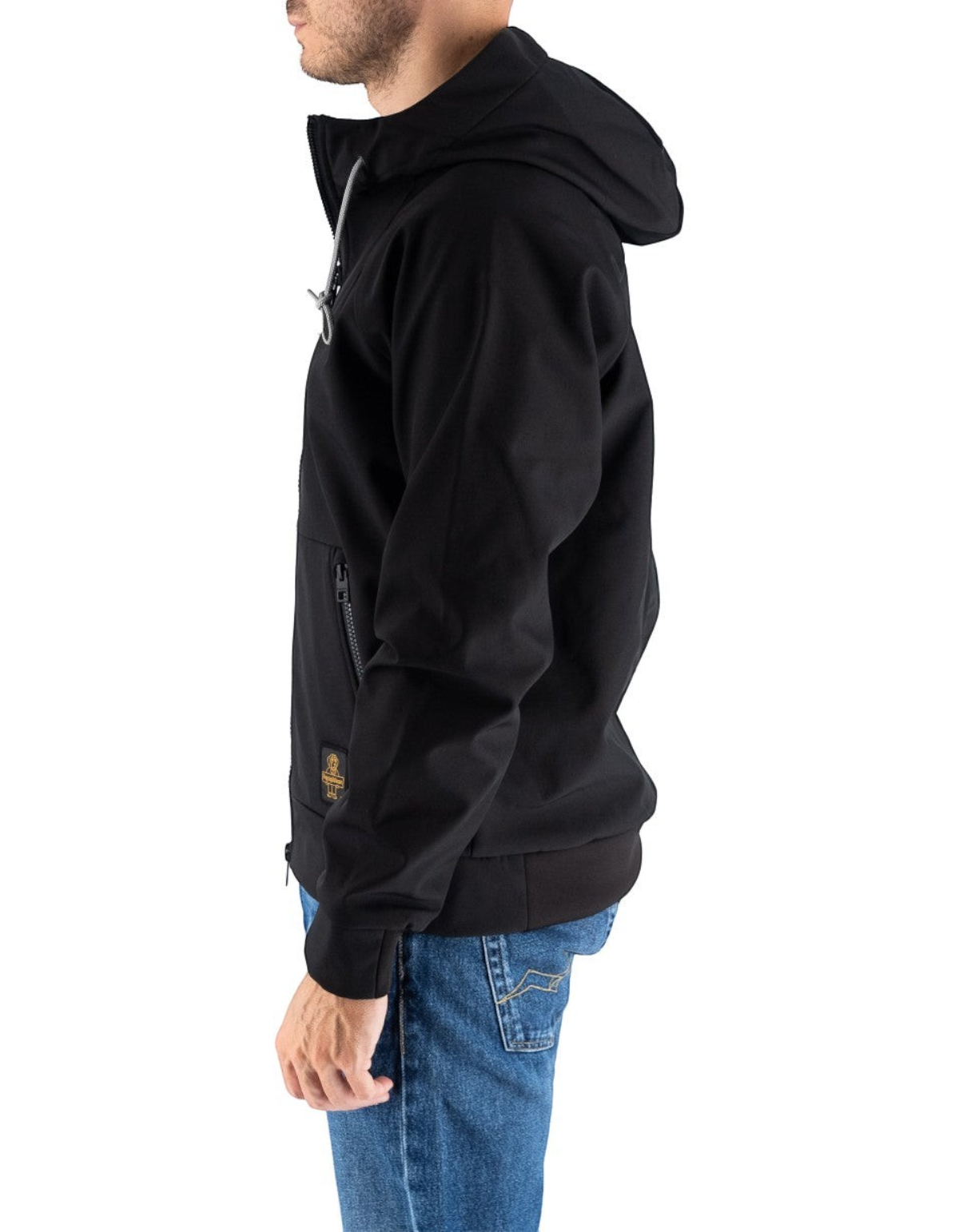 RefrigiWear Speed Jacket Black – dettaglio giacca tecnica uomo