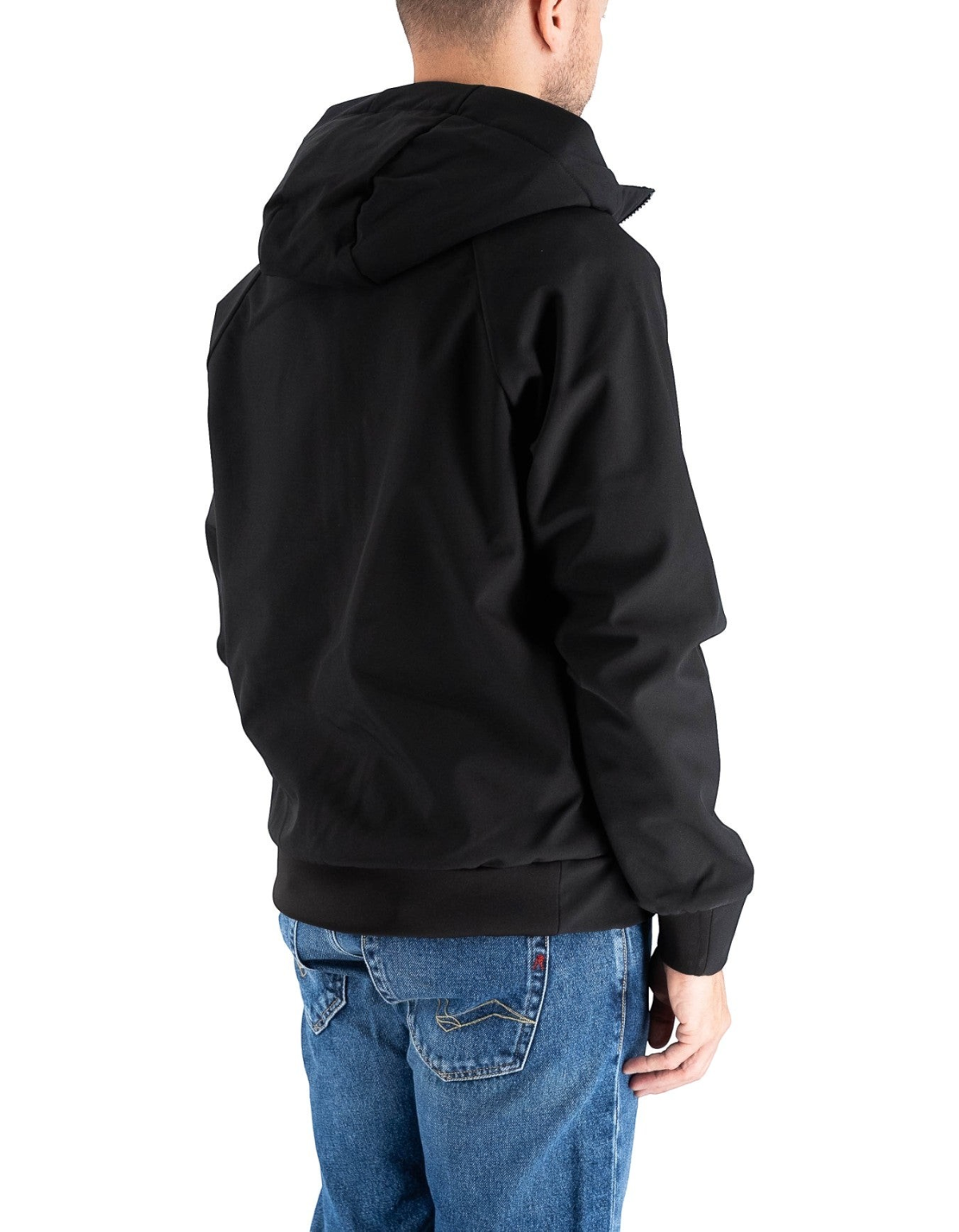 RefrigiWear Speed Jacket Black – dettaglio soft shell tecnico