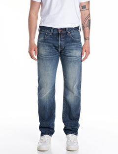 Replay Jeans Deryck Dark Blue – vista principale – Master SKU RPY_M1039R000814_836_007