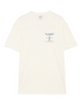 Roy Roger's Workwear T-shirt Heavy Jersey Off White - vista frontale