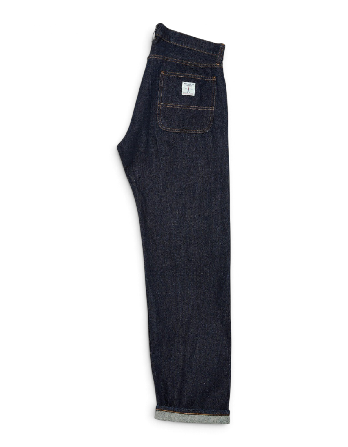 Roy Roger's Workwear jeans Week Work Selvedge Rinse - vista laterale
