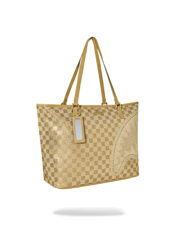 Sprayground 2 Tone Gold Trinity Tote – dettaglio prodotto 5 – Master SKU SPR_910T9478NSZ