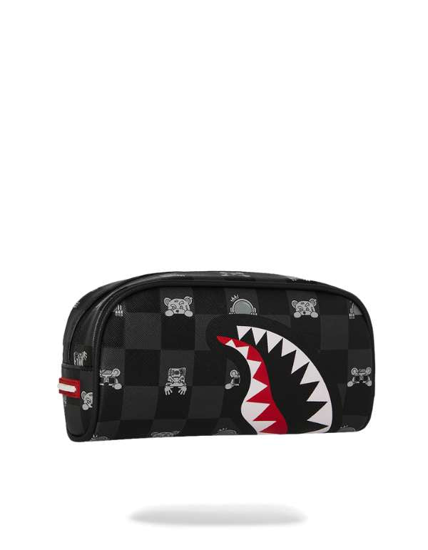 Sprayground Astuccio Gray Peeking Character Check – dettaglio prodotto 3 – Master SKU SPR_910B8913NSZ