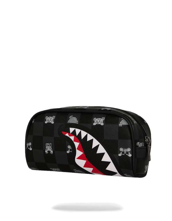 Sprayground Astuccio Gray Peeking Character Check – dettaglio prodotto 4 – Master SKU SPR_910B8913NSZ