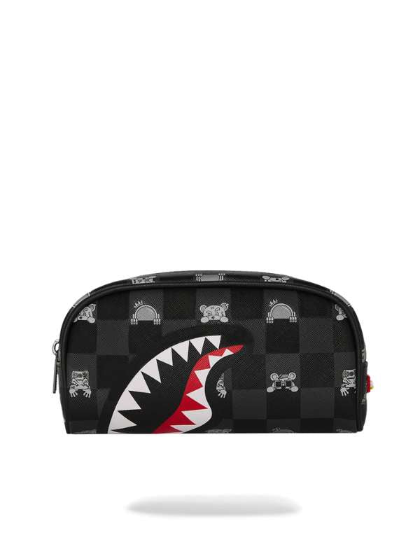 Sprayground Astuccio Gray Peeking Character Check – dettaglio prodotto 5 – Master SKU SPR_910B8913NSZ