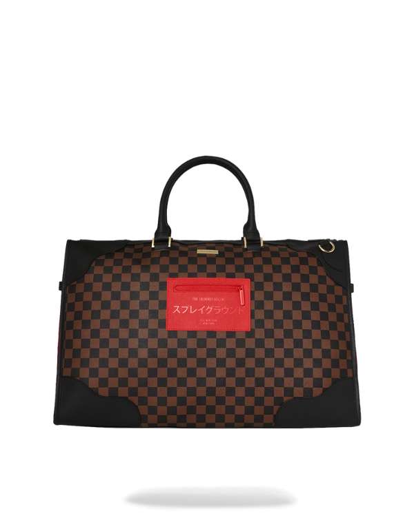 Sprayground Borsone Red Redemption Pyramid – vista principale – Master SKU SPR_910D8901NSZ