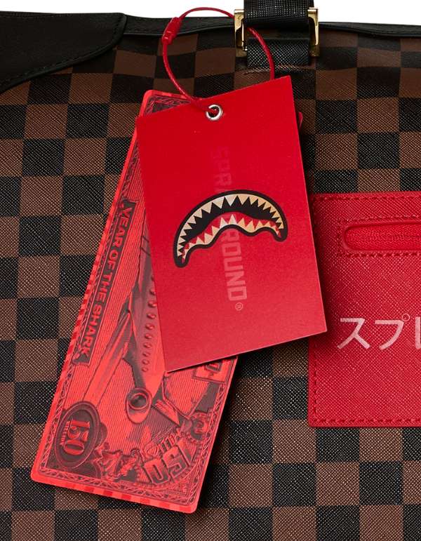 Sprayground Borsone Red Redemption Pyramid – dettaglio prodotto 2 – Master SKU SPR_910D8901NSZ