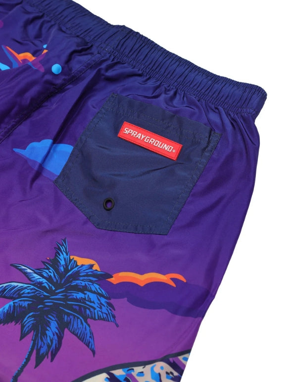 Sprayground Camo Kawa Vice Swim Trunks Purple – dettaglio prodotto 3 – Master SKU SPR_SP755PRPL