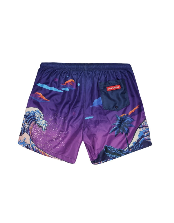 Sprayground Camo Kawa Vice Swim Trunks Purple – dettaglio prodotto 4 – Master SKU SPR_SP755PRPL