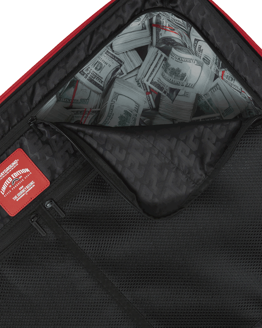 Sprayground Carbon Fiber Full Size Luggage – dettaglio prodotto 6 – Master SKU SPR_910CL278NSZ