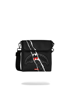 Sprayground Center Rip Revealing Gray Check Messenger Sling – vista principale – Master SKU SPR_910B9349NSZ