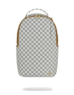 Sprayground Graff Embossed Cream Check Dlxsv Backpack – vista principale – Master SKU SPR_910B8848NSZ