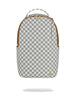 Sprayground Graff Embossed Cream Check Dlxsv Backpack – vista principale – Master SKU SPR_910B8848NSZ