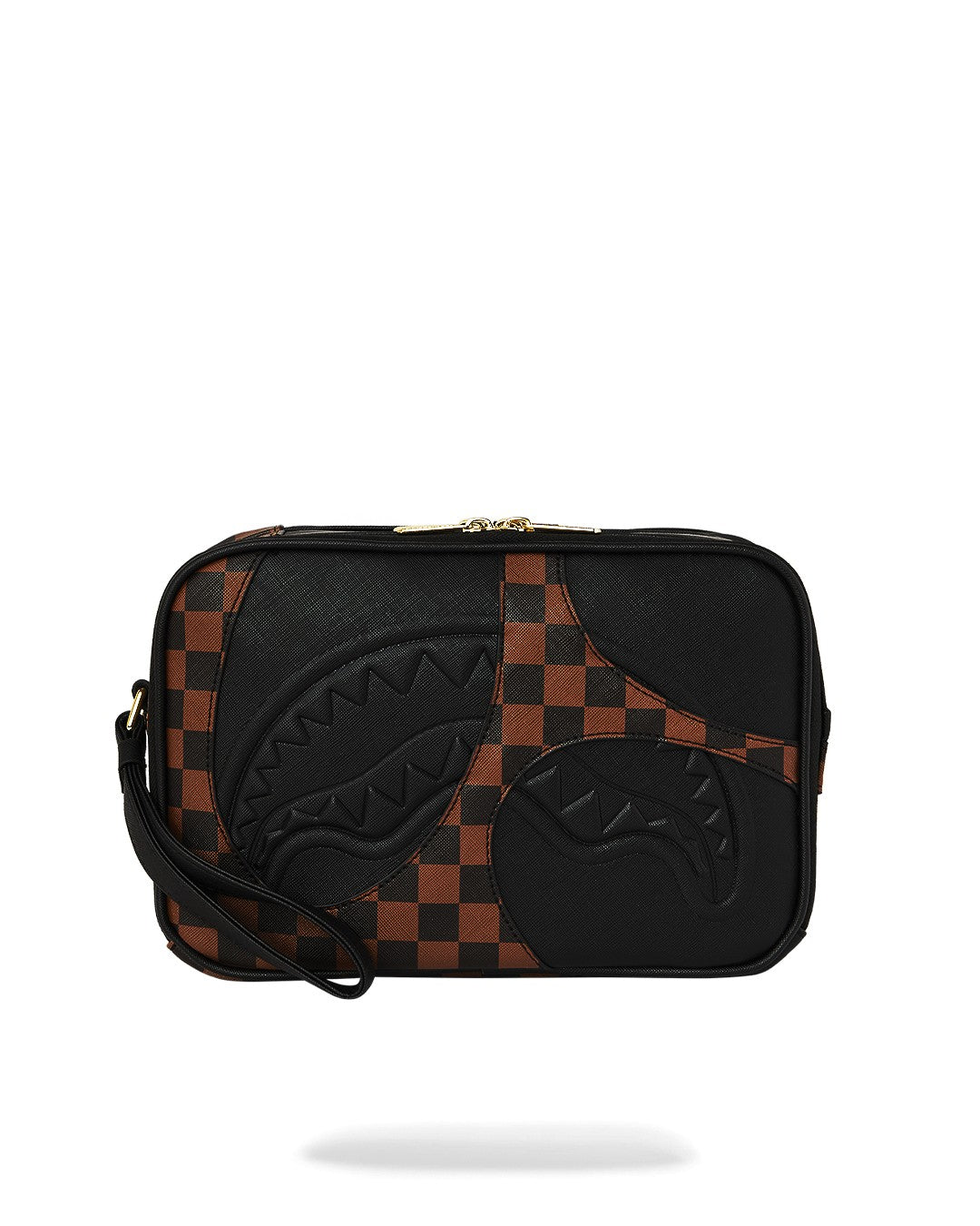 Sprayground Jetstream Brown Toiletry Bag – vista principale – Master SKU SPR_910B8282NSZ