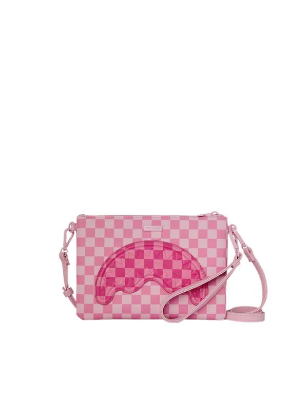 Sprayground Pochette Pink Sip Patch Crossbody – vista principale – Master SKU SPR_910B9014NSZ