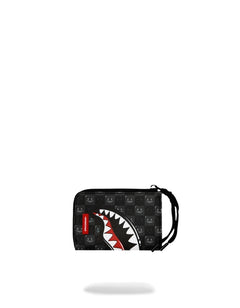 Sprayground Portafoglio Sharks In Paris Wtf Bubbly Black Check Wallet – vista principale – Master SKU SPR_910W9315NSZ