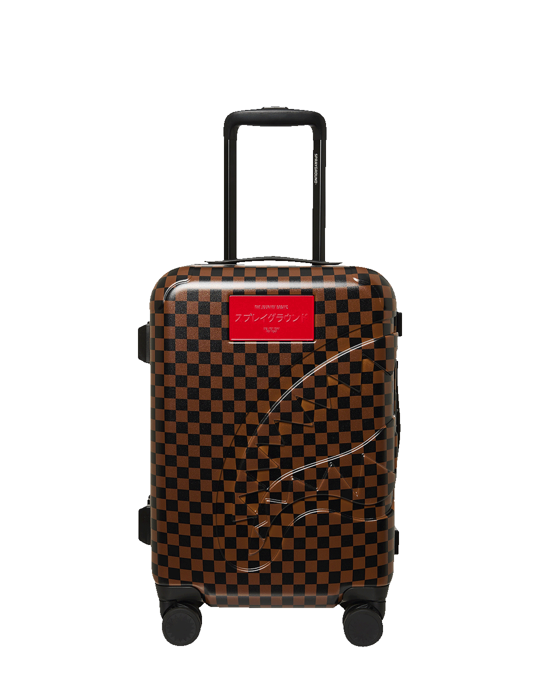 Sprayground Red Redemption Carry-on Hard Luggage – vista principale – Master SKU SPR_910CL305NSZ