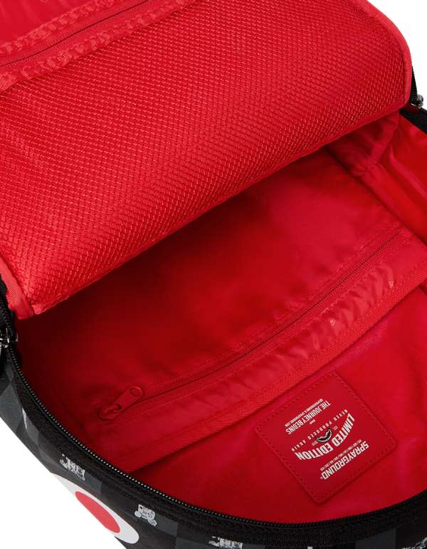 Sprayground Zaino Gray Peeking Character Check Dlxsv – dettaglio prodotto 4 – Master SKU SPR_910B8872NSZ