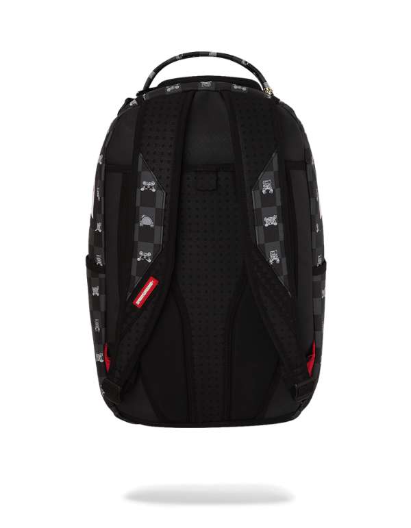 Sprayground Zaino Gray Peeking Character Check Dlxsv – dettaglio prodotto 6 – Master SKU SPR_910B8872NSZ