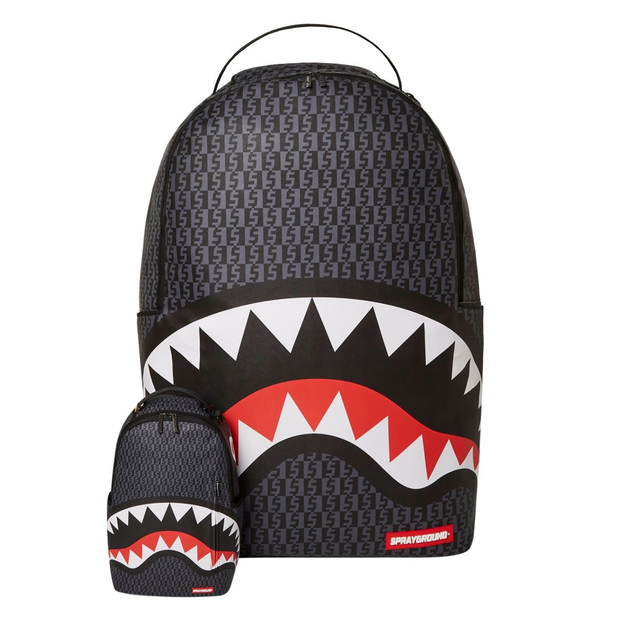 Sprayground Zaino MONEY CHECK GREY BACKPACK XXXXL – dettaglio prodotto 2 – Master SKU SPR_910B4854NSZ