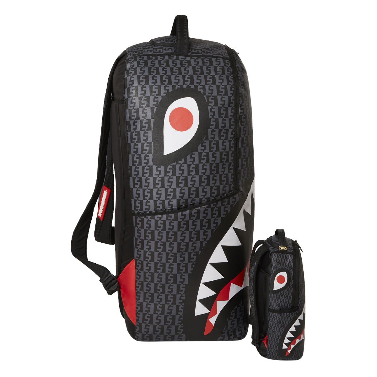 Sprayground Zaino MONEY CHECK GREY BACKPACK XXXXL – dettaglio prodotto 3 – Master SKU SPR_910B4854NSZ