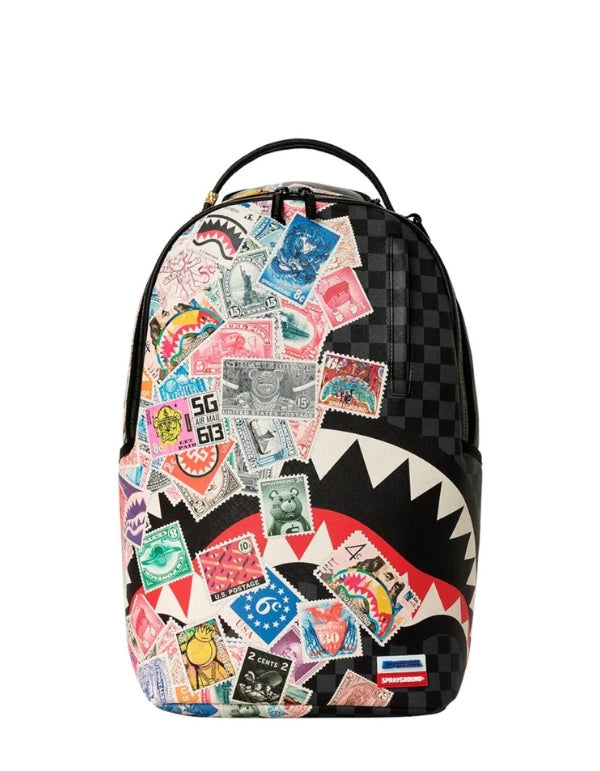 Sprayground Zaino Usps Half Stamps Backpack – vista principale – Master SKU SPR_910B9226NSZ