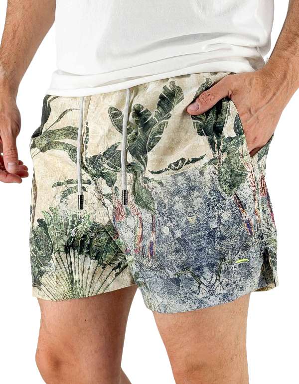 Tooco Costume Uomo Stampa Etnica Lombok Cream – vista principale – Master SKU TOC_M_CLB_LOMBOK_CRM